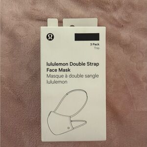 lululemon Double Strap Face Mask - black (3 Pack)